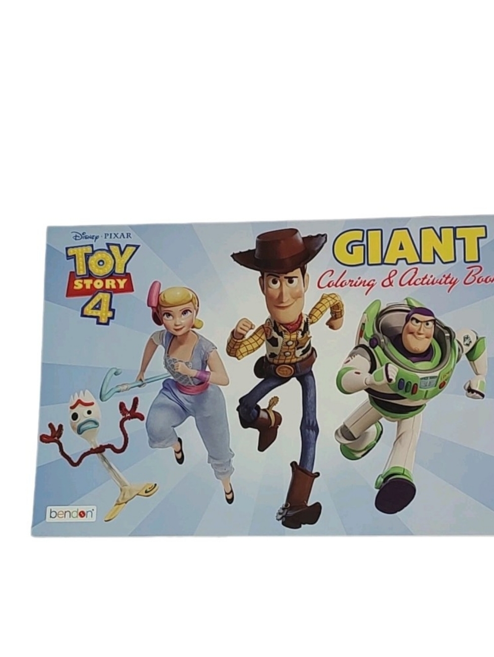 Toy Story 4 Giant Coloring and Activity Book Jumbo 10"x16" NEW Disney Pixar Kids
